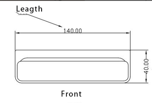 Hiện đại Inset xử lý cho cửa trượt giấu giấu Fastener vô hình tủ đồ nội thất phần cứng cho ngăn kéo nhà bếp - Product Image 4