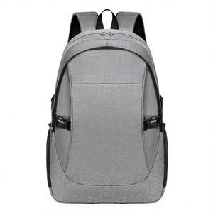 Custom Logo <b>Cheap</b> Travel Business College Student Backpack <b>Computer</b> Bag Laptop Backpack With USB Charging Port - Product Image 2