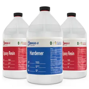 OEM/ODM 3 GALLON Kristall klares Epoxidharz-Set für Tischplatte