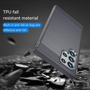 <span class=keywords><strong>Coque</strong></span> de téléphone en Fiber de carbone pour <span class=keywords><strong>Samsung</strong></span> S23 Ultra Texture Business Premium, <span class=keywords><strong>coque</strong></span> arrière de téléphone portable - Product Image 6