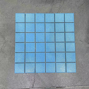 Giá bán buôn tráng men giặt nhà bếp backsplash khảm gạch men trắng sứ khảm gạch - Product Image 5