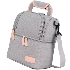 <span class=keywords><strong>Sac</strong></span> de déjeuner isolé imperméable pour femmes, <span class=keywords><strong>sac</strong></span> de refroidissement de biberon de lait maternel fourre-tout de tire-lait <span class=keywords><strong>sac</strong></span> à couches - Product Image 3