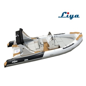 Liya-barco de pesca deportivo inflable, 6,2 m, hypalon, costilla de barco en venta - Product Image 1