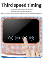 Lámpara de Uñas LED UV con Batería Recargable, Uso Inalámbrico y Pantalla de Diamante, Funciona con Todas las Marcas de Esmalte en Gel