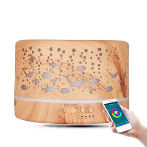 Diffuseur d'arômes ultrasonique transfrontalier JCSY-318 0,5-1L avec télécommande et lumière LED, humidificateur pour la maison et le commerce - Product Image 4