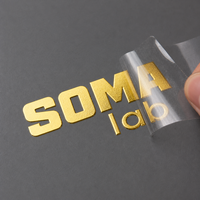 Autocollants en cristal personnalisés pour gobelets et articles de boisson, décoration de marque pour projets de marque privée avec logo et couleurs sur mesure