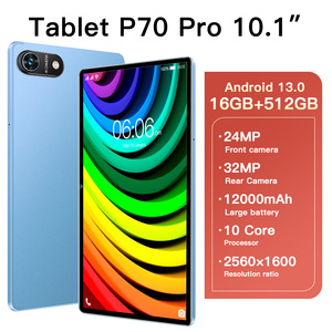 10.1-inch Android P70 máy tính bảng Quad core 16GB RAM 512GB Rom Dual Sim thẻ 4 gam chống sốc giải trí 16GB RAM 512GB Rom Dual Sim - Product Image 2