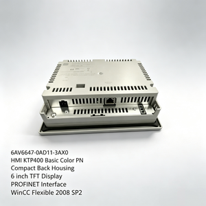6AV6647-0AD11-3AX1,สำหรับซีเมนส์,SIMATIC KTP600 Basic Color PN,SPS,HMI Touch Panel,6 นิ้ว TFT,PROFINET,อะไหล่อัตโนมัติ - Product Image 3
