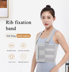 Penyangga Tulang Rusuk yang Bernapas dan Elastis dengan Tali Ransel, Bersertifikasi ISO 13485 dan Bertanda CE - Product Image 1