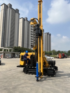 Xoắn ốc điều khiển bến tàu mặt đất vít cài đặt máy vít cọc cho hệ thống mặt đất - Product Image 5