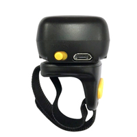 Jepower CR40 Mini lecteur de codes-barres sans fil 1D 2D Interface USB Type de bague en stock