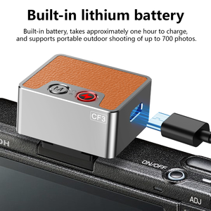 Camedaflx แฟลชกล้องภายนอกแบบพกพาอเนกประสงค์สำหรับกล้องแฟลช Speedlite อุปกรณ์เสริมกล้องสำหรับ Sony สำหรับแฟลช Leica - Product Image 4
