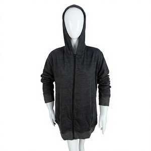 Sudaderas con cremallera para después de la mastectomía con bolsillos para drenaje, imprescindibles para después de la cirugía, sudaderas con cremallera completa frontal, camisetas de recuperación. - Product Image 1