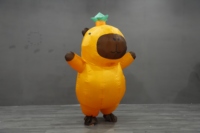Costume de mascotte d'animal capybara gonflable en PVC pour adultes unisexe, fête d'Halloween, carnaval, marque Saygo