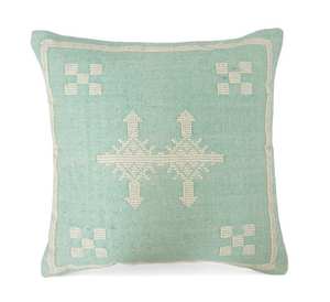 Funda de Cojín de Algodón Hecha a Mano con Diseño Geométrico Abstracto Versátil para Todo Tipo de Sillas y Asientos, Tejido con Respaldo Confortable - Product Image 2