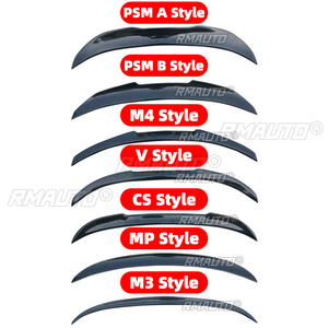 สปอยเลอร์หลังคาร์บอนไฟเบอร์สำหรับรถยนต์ BMW F10 F11 F18 M5 ซีรีส์ 5 ปี 2011-2017 ปีกหลัง สปอยเลอร์ลิป แต่งทรงรถ - Product Image 5