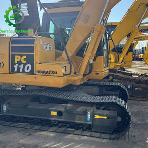 Excavadora usada Komatsu PC110 11ton usada Máquina excavadora Komatsu PC110 para construcción - Product Image 1