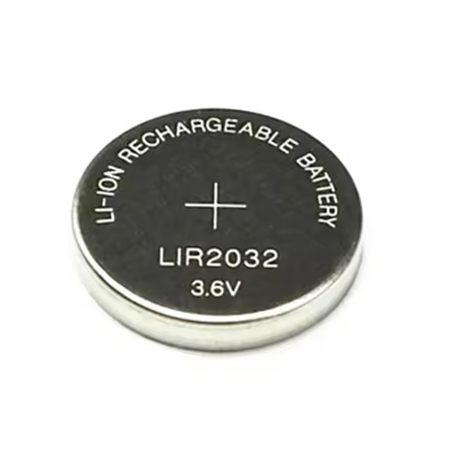 CROWN C LIR2032 Rechargeable Lithium-Ion Coin Button Cell Back up Replacement Battery