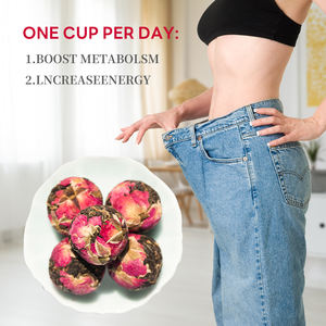 OEM Yunnan Pu'er Xiaotuo fatto a mano drago palla di tè alla rinfusa di fiori artigianali aromatizzati tè dimagrante Detox - Product Image 6