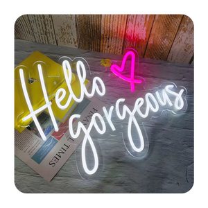 Matrimonio acrilico meglio insieme personalizzato <span class=keywords><strong>oh</strong></span> <span class=keywords><strong>baby</strong></span> ti sposerai buon compleanno led luce personalizzata ciao splendida insegna al neon - Product Image 1