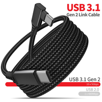 Câble de liaison de charge rapide pour casque VR, câble USB 3.0 USB C vers C pour casque VR et jeux