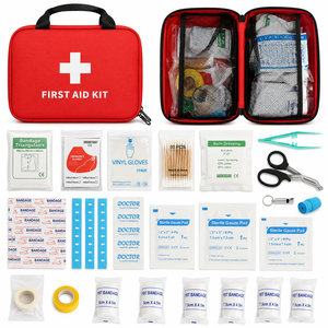 Botiquín <span class=keywords><strong>de</strong></span> Primeros Auxilios Compacto, Bolsa Médica <span class=keywords><strong>de</strong></span> Emergencia para Camping, Viajes, Auto, Supervivencia al Aire Libre, con Logotipo Personalizado - Product Image 1