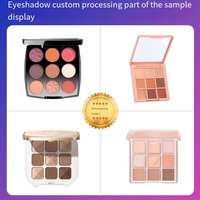 Private Label Wet Lidschatten-Palette Grausamkeit sfrei Vegan Luminous Matte Satin Shimmer Metallic Wasserdicht Nude Dry Glitter Dark