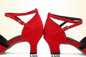 <span class=keywords><strong>Zapatos</strong></span> <span class=keywords><strong>de</strong></span> <span class=keywords><strong>Baile</strong></span> Latino Dorados <span class=keywords><strong>de</strong></span> 3.5cm y 5.5cm, Suelas Suaves, Tacón Medio, <span class=keywords><strong>Zapatos</strong></span> <span class=keywords><strong>de</strong></span> <span class=keywords><strong>Baile</strong></span> <span class=keywords><strong>de</strong></span> <span class=keywords><strong>Salón</strong></span>, Sandalias para Mujer - Product Image 6