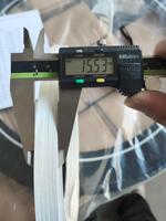 Joint plat non métallique en PTFE ASME B16.21 pour bride à face surélevée, épaisseur 1-5 mm, usine chinoise CN