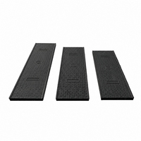 Système de couvercles de tranchées modulaires en PRV à emboîtement, installation rapide, couvercles de tranchées solides en fibre de verre pour entrepreneurs