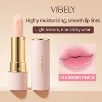Pelembab Bibir Vegan Grosir, Perawatan Anti Kering Pecah-Pecah, Tahan Lama, Berubah Warna Sesuai Suhu, Lip Balm Lipstik