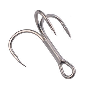 Hameçons à trois griffes pour la pêche en mer, triple renfort, hameçon à réservoir de sang, acier à haute teneur en carbone, hameçon triple pour l'eau salée - Product Image 3