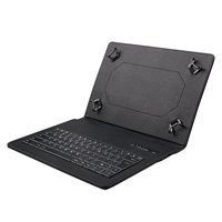 Yeni Teclado Çoklu Cihaz Destekli Dahili Cep Telefonu Yuvası Özel Taşınabilir Tablet Dokunmatik Yüzeyi USB Kablosuz RGB Işıklı Klavyeler için