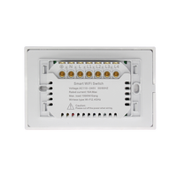Tuya ZigBee Desain Klik Mouse 1-4 Gang 16A Saklar Pintar AS Dengan Relay Magnetik Netral Alexa Smart Life Google OEM&ODM