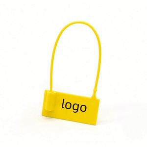 Sellos de Seguridad Desechables Antimanipulación, Etiquetas de Plástico con Hebilla para Ropa, Zapatos y Equipaje, con Diseño de Candado, en Promoción - Product Image 3