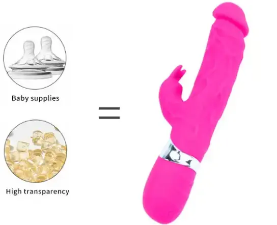 Mainan seks dewasa Dildo isi ulang daya tahan air untuk wanita hal seks untuk pasangan g-spot kelinci Dildo Vibrator