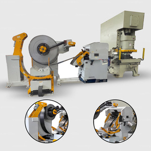 KINGREAL Machine 3-en-1 de déroulage, redressement et alimentation de tôles avec contrôle PLC pour machines de poinçonnage et dérouleurs de bobines - Product Image 4