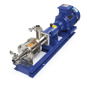 The G series single screw pump GW sanitary grade screw pump is suitable for industries such as food pharmaceuticals etc