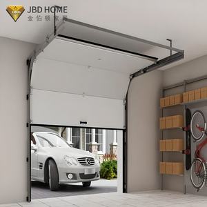 <span class=keywords><strong>Porte</strong></span> <span class=keywords><strong>de</strong></span> <span class=keywords><strong>garage</strong></span> en aluminium et verre <span class=keywords><strong>avec</strong></span> cadre à rupture <span class=keywords><strong>de</strong></span> pont thermique et moteur électrique pour un design contemporain d'installation au-dessus <span class=keywords><strong>de</strong></span> la tête - Product Image 2