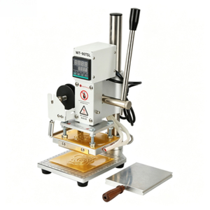 <span class=keywords><strong>Presse</strong></span> à chaud électrique compacte pour le gaufrage DIY du cuir, du papier et du PVC avec lettrage anglais - Product Image 1