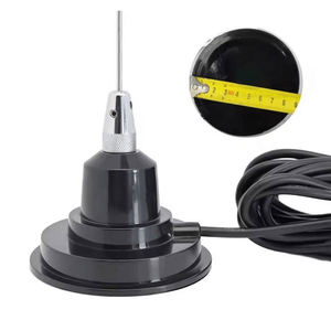 Antenne radio mobile pour voiture CB 27 MHz 3,5 dBi en acier inoxydable avec base magnétique et connecteur PL259, type antennes de communication - Product Image 3
