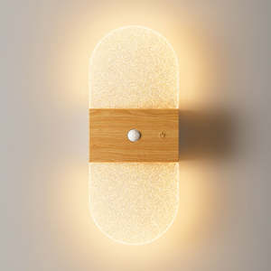 Lampu dinding dalam ruangan magnetis nirkabel, lampu dinding dalam ruangan magnetis nirkabel, lampu isi ulang daya USB, kecerahan dapat disesuaikan, tangga, samping tempat tidur, Ruang Tamu - Product Image 1