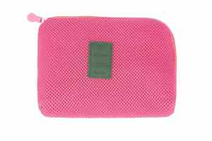 Portable Travel Electronics Accessories Digital Storage Data Cable Pouch Organizer Bag Zipper <b>Recyclable</b> Material Custom Logo - Product Image 6