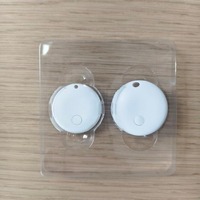 Traceur GPS pour animaux de compagnie (chiens et chats) – Double système Bluetooth, anti-perte, avec buzzer sonore, en plastique, batterie 12 mois, IP67, compatible Find My (iOS/Android)