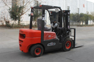 Carretilla elevadora Mitsubishi CPCD30 usada WECAN, capacidad 3T con fuente de alimentación manual, mástil de 3 etapas, nueva condición - Product Image 3