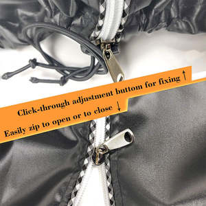 ผ้าคลุมรถคุณภาพสูงแบบกำหนดเอง ผลิตจาก PE กันน้ำ ป้องกันรังสียูวี พร้อมช่องสำหรับกล้องมองหลัง - Product Image 5