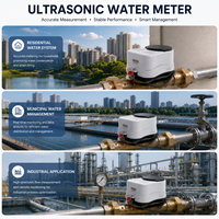 Medidores de Agua Ultrasónicos Inteligentes Tai'an Xinhaitai con Opciones de Comunicación MBUS/RS485/NB LoT/LoRaWAN/4G para Válvulas Controladas