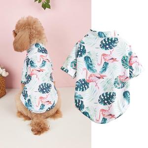 Camiseta <span class=keywords><strong>de</strong></span> Verano Estilo Hawaiano para Perros Pequeños y Medianos, Cachorros y Gatos, con Dibujos Animados Divertidos en Poliéster Ligero - Product Image 2