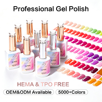 DZ NAIL HEMA-FREE Meilleurs fournisseurs de vernis à ongles en gel pour salon de manucure, vente en gros, 252 couleurs, vernis à ongles en gel UV longue durée