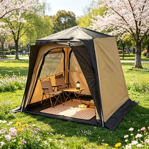 Tende da Campeggio Grandi Personalizzate con Protezione UV, Tende di Lusso per Escursioni e Campeggio all'Aperto - Product Image 3